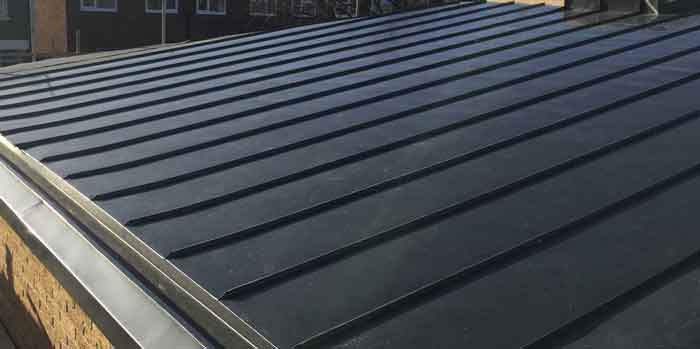 Rheinzink Roofing, Graphite Grey